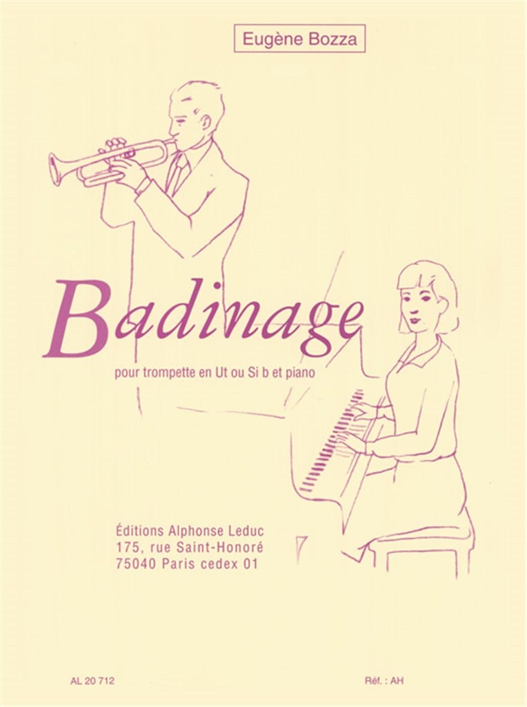 Badinage for Trumpet in C or Bb and Piano